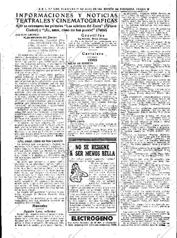 ABC SEVILLA 23-07-1954 página 23