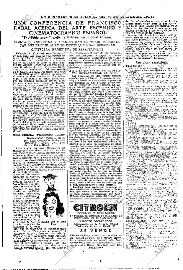 ABC MADRID 27-07-1954 página 31