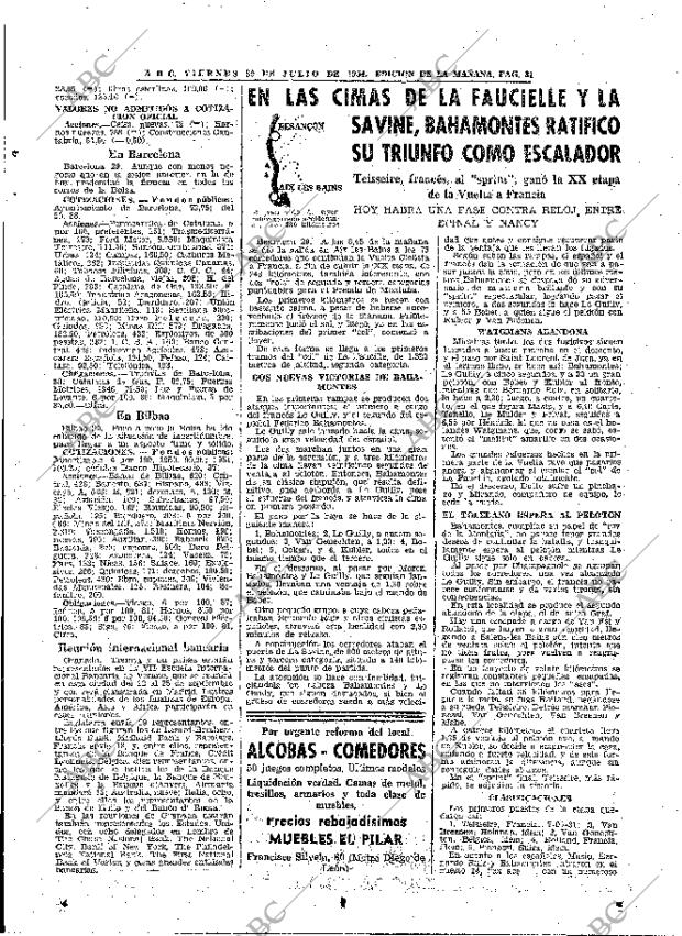 ABC MADRID 30-07-1954 página 31