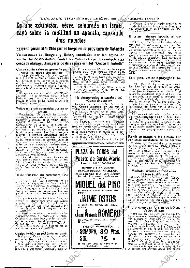 ABC SEVILLA 30-07-1954 página 17