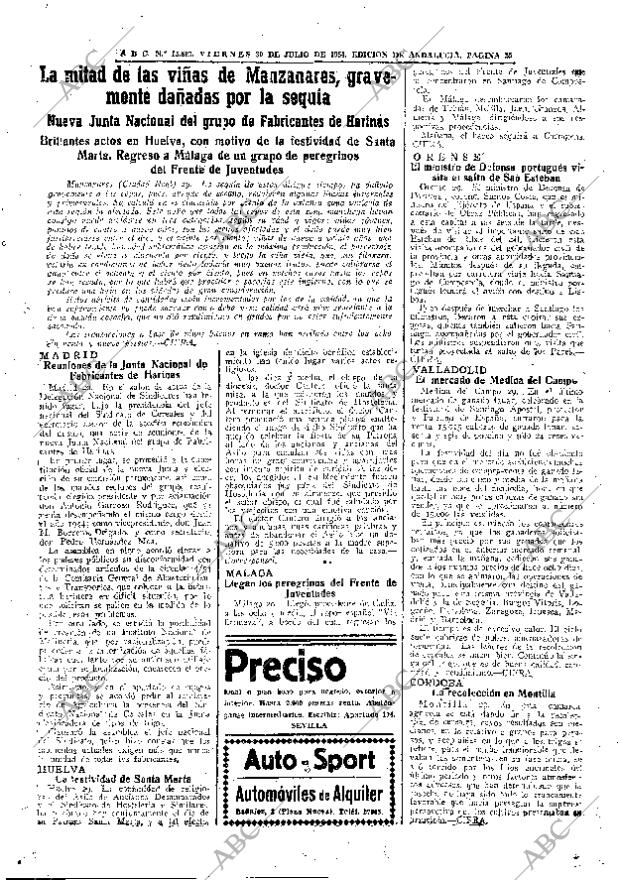 ABC SEVILLA 30-07-1954 página 25