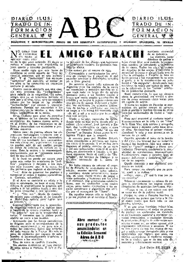 ABC SEVILLA 30-07-1954 página 3