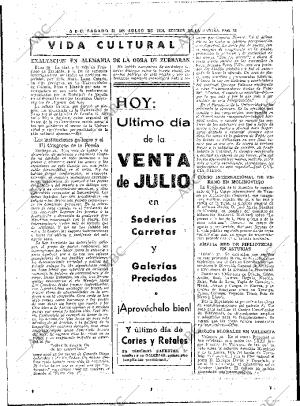 ABC MADRID 31-07-1954 página 22