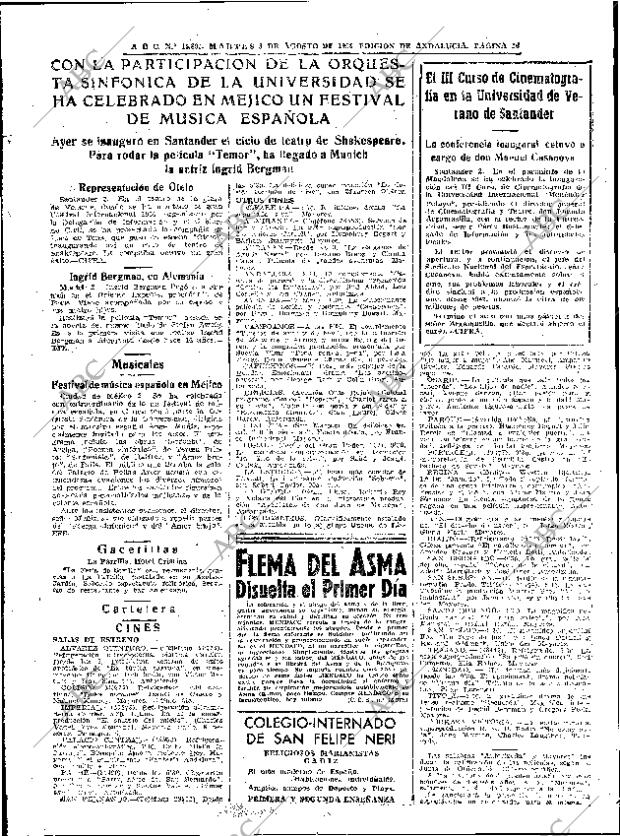 ABC SEVILLA 03-08-1954 página 26