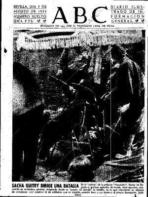 ABC SEVILLA 05-08-1954 página 1