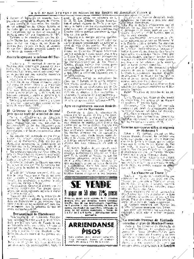 ABC SEVILLA 05-08-1954 página 12