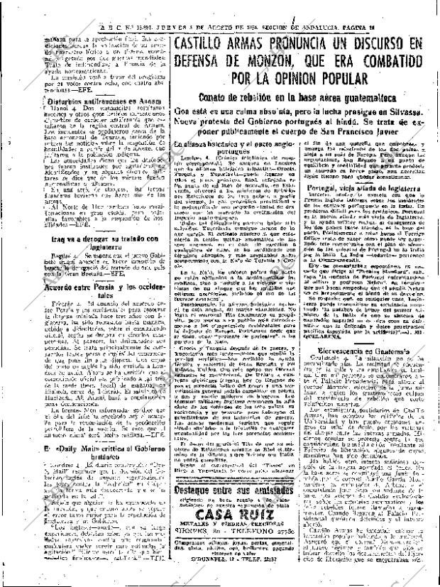 ABC SEVILLA 05-08-1954 página 13