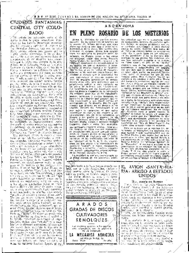 ABC SEVILLA 05-08-1954 página 16