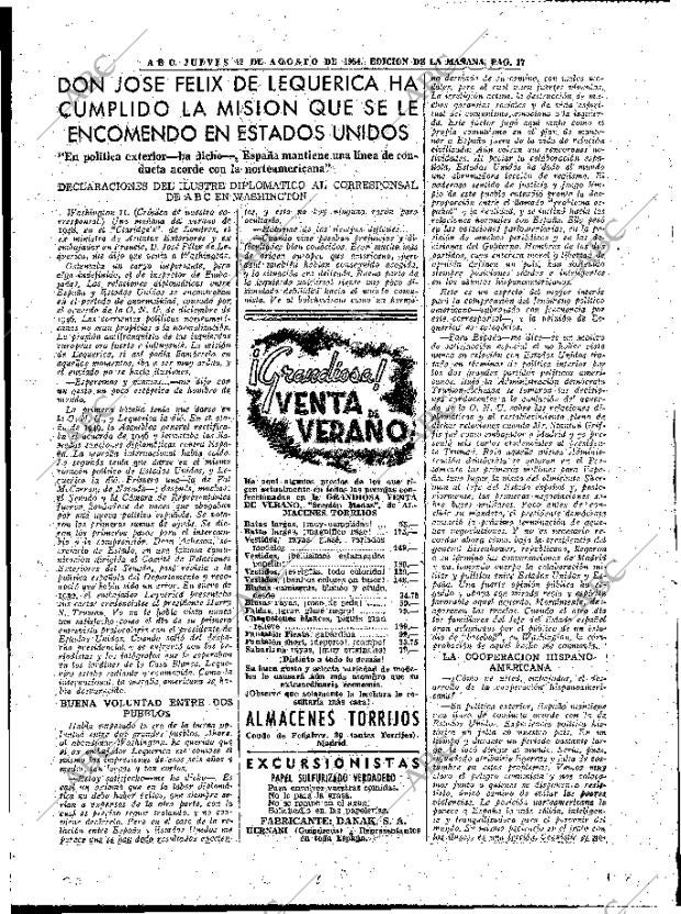 ABC MADRID 12-08-1954 página 17