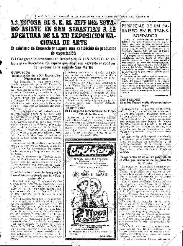 ABC SEVILLA 14-08-1954 página 17