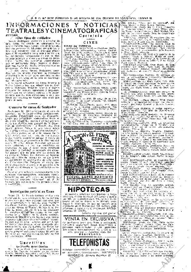 ABC SEVILLA 15-08-1954 página 31