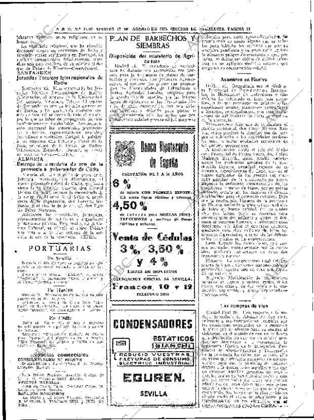 ABC SEVILLA 17-08-1954 página 18