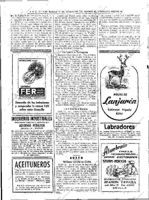 ABC SEVILLA 17-08-1954 página 28