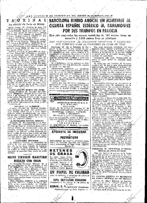 ABC MADRID 19-08-1954 página 30