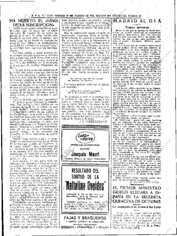 ABC SEVILLA 20-08-1954 página 16