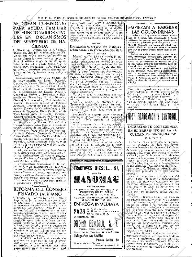 ABC SEVILLA 20-08-1954 página 20