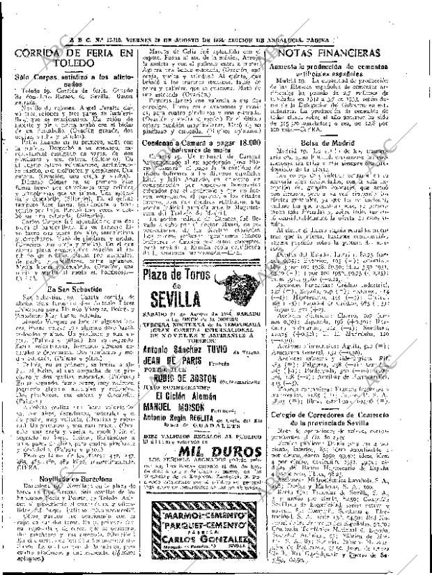 ABC SEVILLA 20-08-1954 página 25