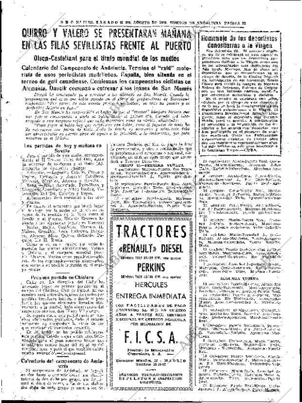 ABC SEVILLA 21-08-1954 página 23