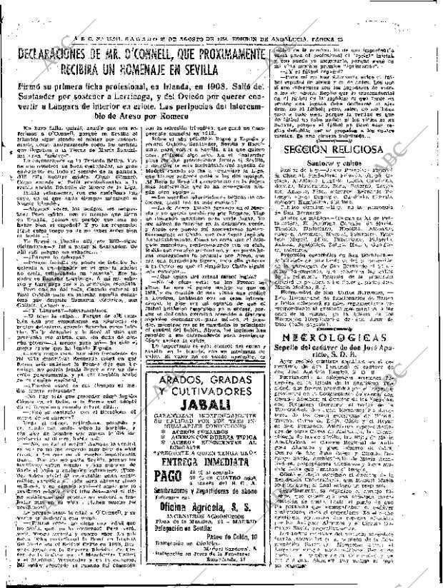 ABC SEVILLA 21-08-1954 página 25