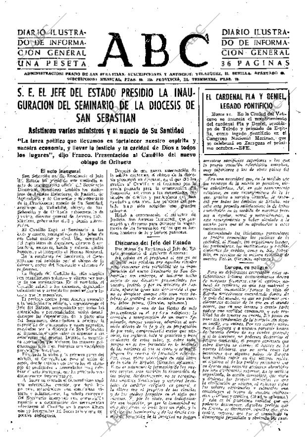 ABC SEVILLA 22-08-1954 página 15