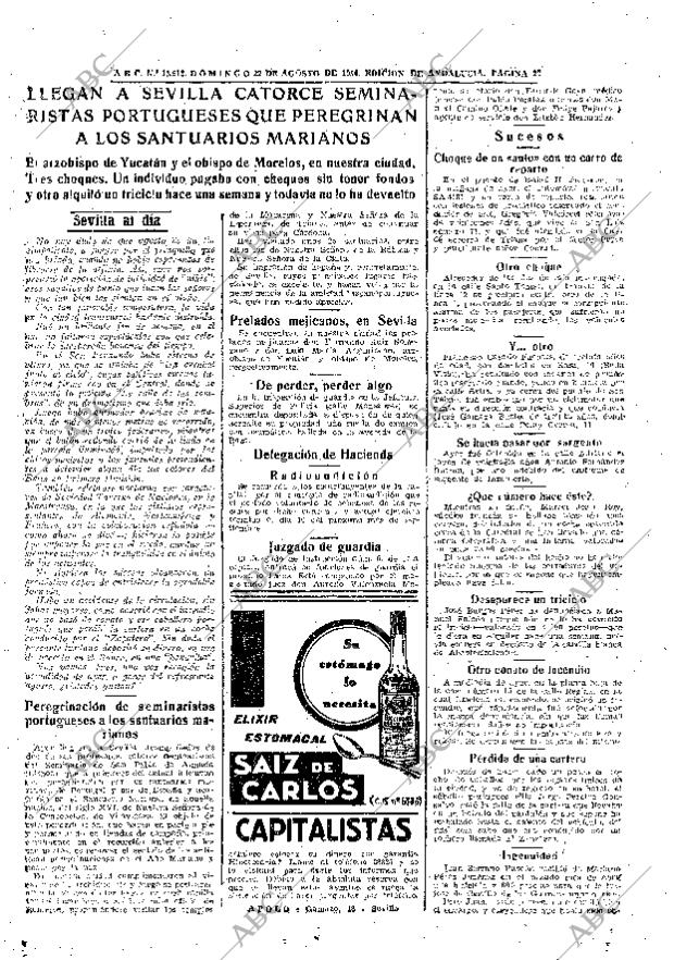 ABC SEVILLA 22-08-1954 página 27