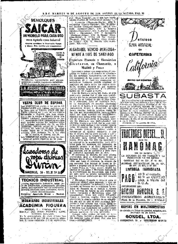 ABC MADRID 24-08-1954 página 26