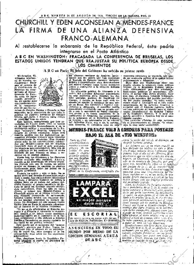 ABC MADRID 24-08-1954 página 9