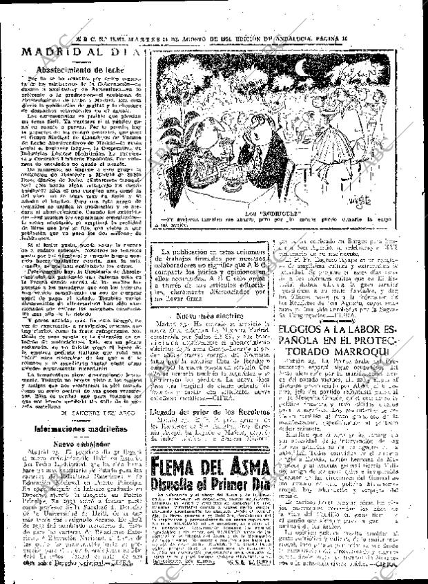 ABC SEVILLA 24-08-1954 página 16