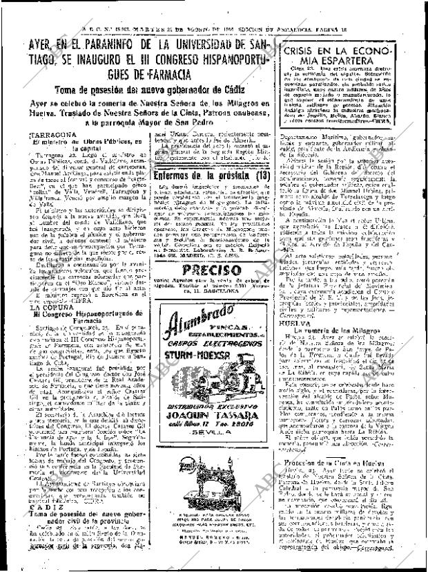 ABC SEVILLA 24-08-1954 página 18
