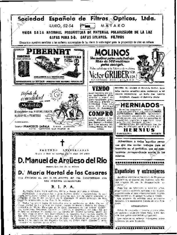 ABC SEVILLA 24-08-1954 página 26