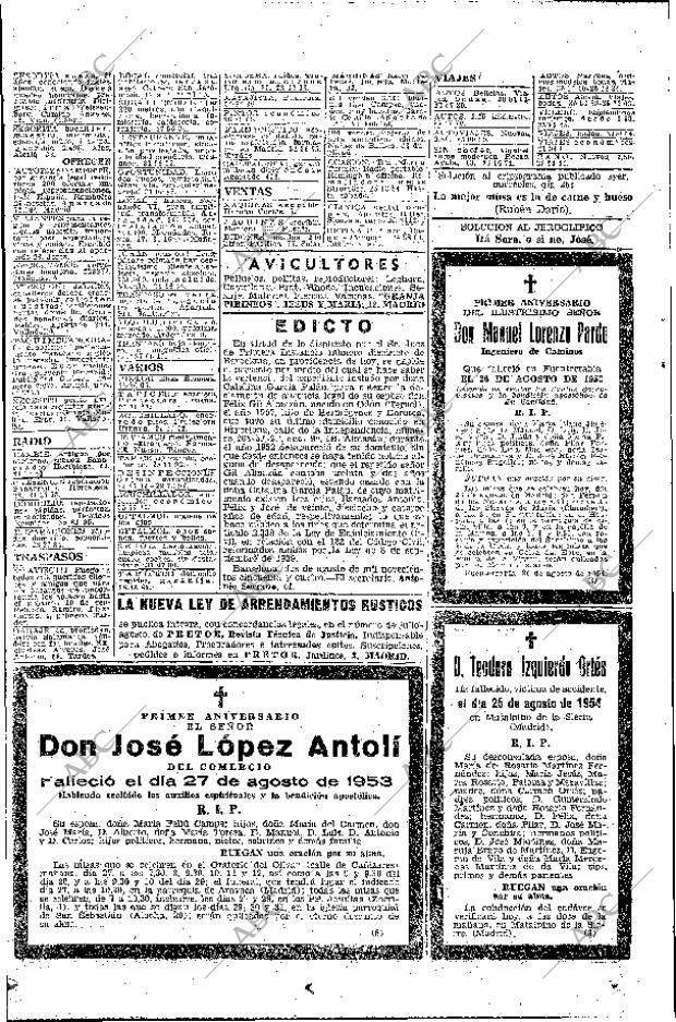 ABC MADRID 26-08-1954 página 38