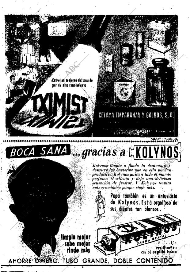 ABC SEVILLA 29-08-1954 página 2