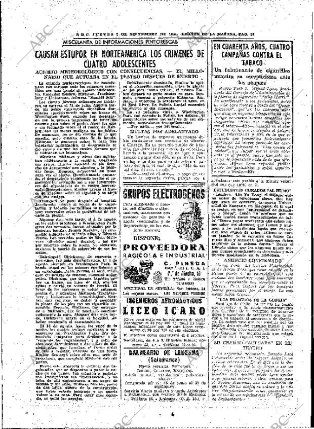 ABC MADRID 02-09-1954 página 28