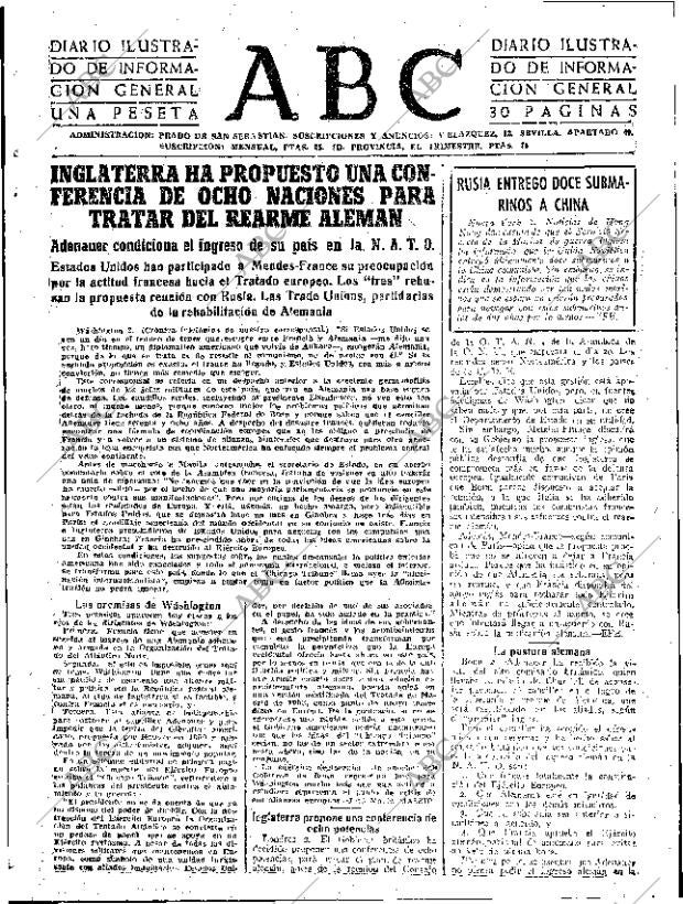 ABC SEVILLA 03-09-1954 página 11