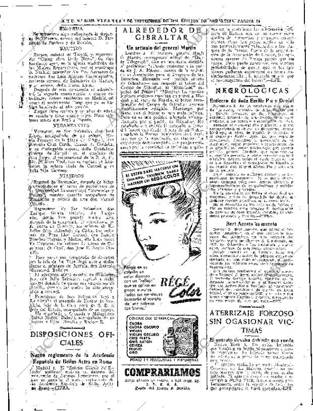 ABC SEVILLA 03-09-1954 página 20