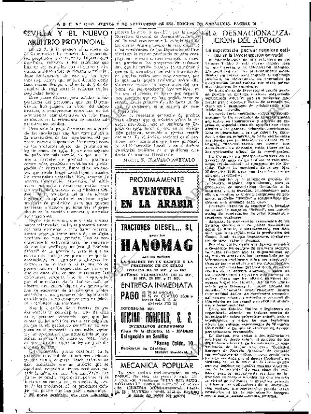 ABC SEVILLA 09-09-1954 página 10