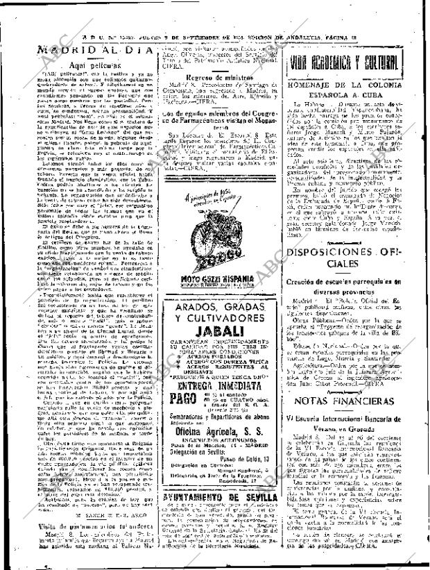 ABC SEVILLA 09-09-1954 página 18