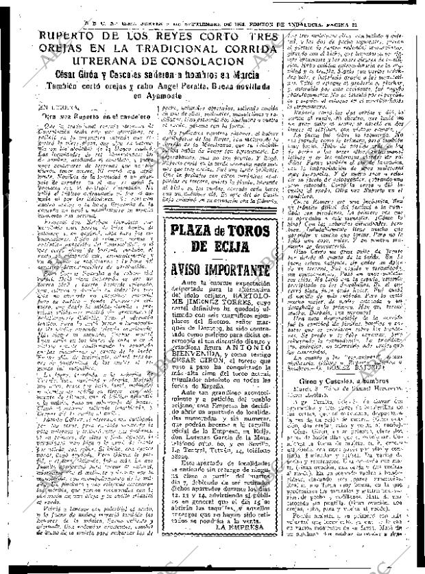 ABC SEVILLA 09-09-1954 página 21
