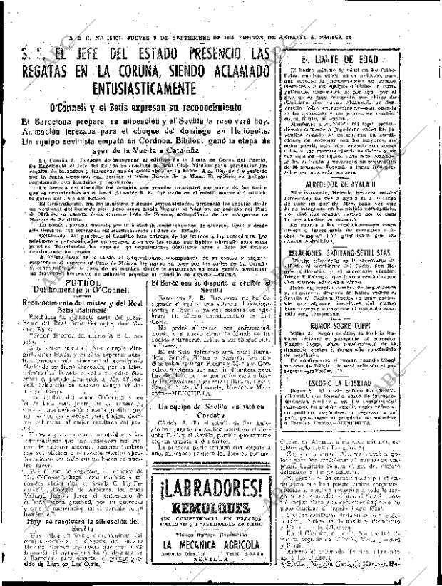 ABC SEVILLA 09-09-1954 página 23