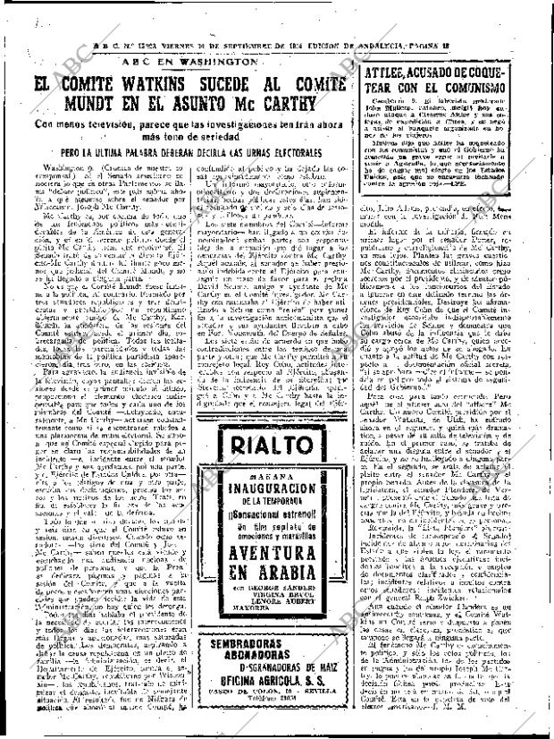 ABC SEVILLA 10-09-1954 página 18