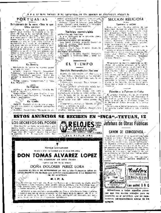 ABC SEVILLA 10-09-1954 página 26