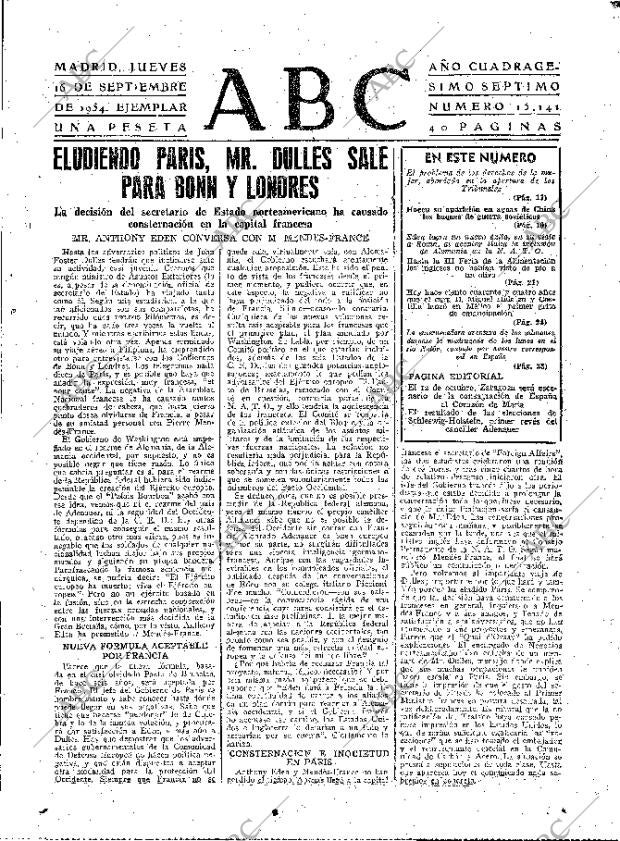 ABC MADRID 16-09-1954 página 15