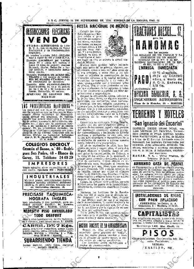 ABC MADRID 16-09-1954 página 24