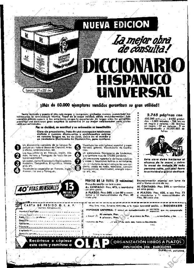 ABC MADRID 16-09-1954 página 40