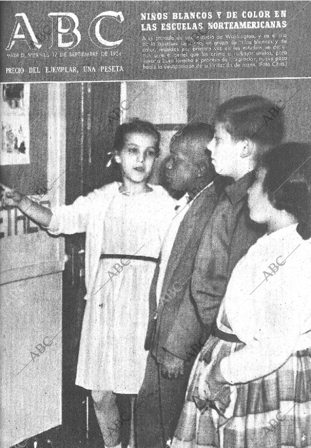 ABC MADRID 17-09-1954 página 1