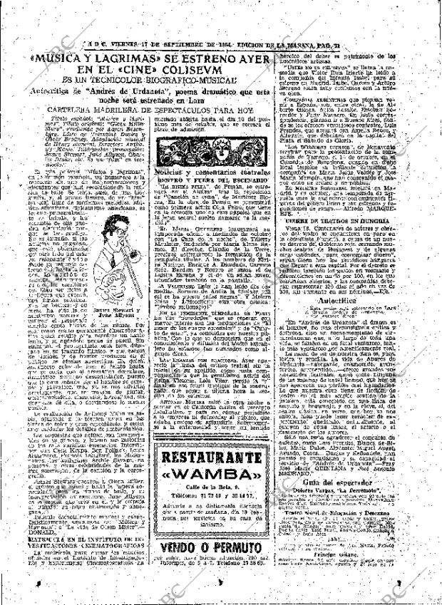 ABC MADRID 17-09-1954 página 31