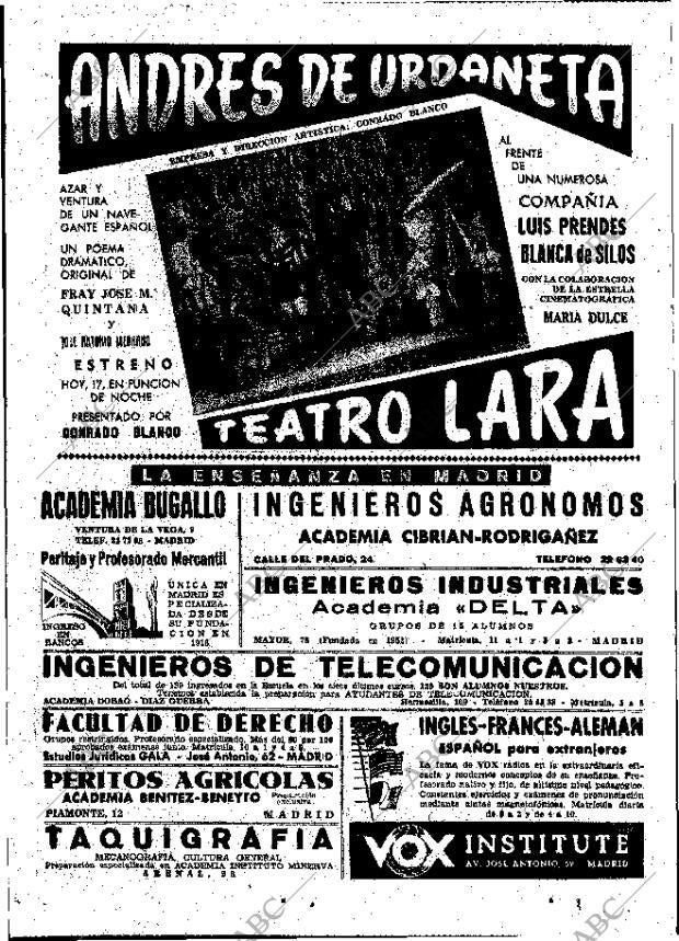 ABC MADRID 17-09-1954 página 4