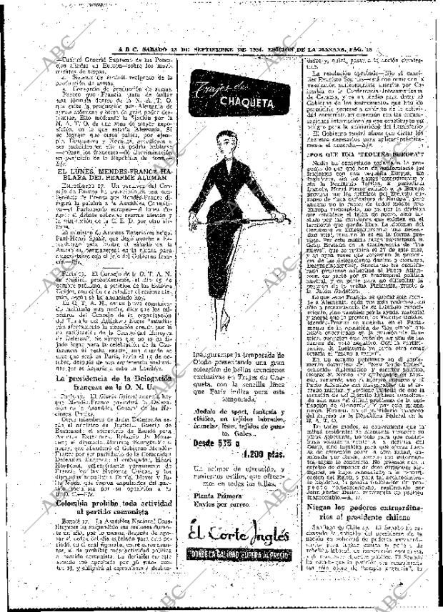 ABC MADRID 18-09-1954 página 18