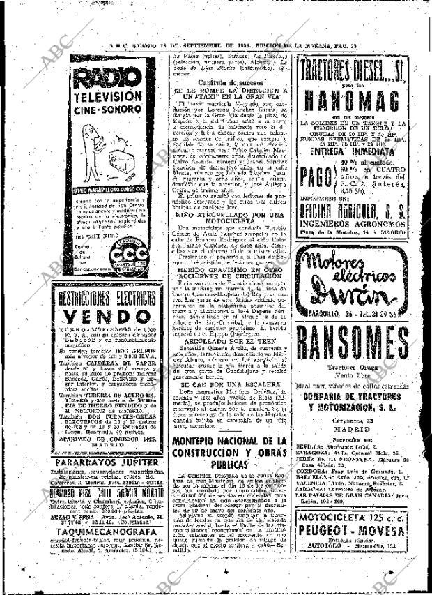 ABC MADRID 18-09-1954 página 28