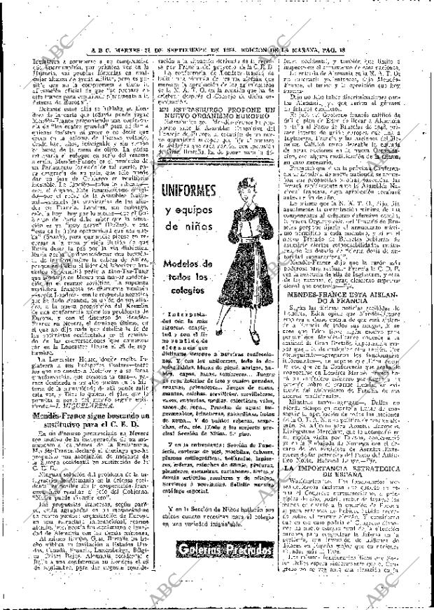 ABC MADRID 21-09-1954 página 18